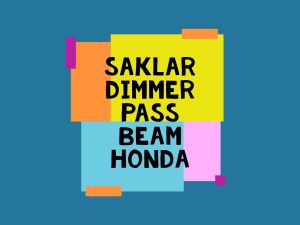 Tombol Saklar Dim Pass Beam Dimmer Socket Untuk Motor Honda Vario LED OLD 110-125-150 Tahun 2016-2017 Modif
