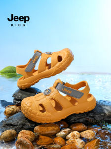 Jeep | Dép Ngoài Trời Chống Trượt Cho Trẻ Em Có Đầu Đóng Thân Thiện Với Nước