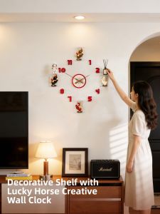 MEISD | Creative Mini Horse Easy-install Wall Clock