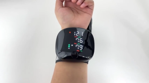 TaffOmicron Tensimeter Alat Ukur Tekanan Darah Pergelangan Tangan Digital B Indonesia - A01