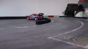 Xe điều khiển mini Drift Volswagen PoloR 1:28 tốc độ cao LD2801 có điều tốc và servo body cứng có đèn