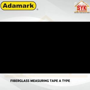SYK Adamark 30M 50M 100M Fiberglass Measuring Tape A Type Retractable Portable Metric Measuring Tools Tali Ukur Jenis A - Lazada