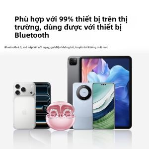 Jieyang | Tai Nghe Bluetooth Âm Thanh Cao Cấp Thiết Kế Gài Đơn Giản Đeo Thoải Mái Pin Dài
