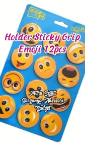 Mitra Sejati Holder Sticky Emoji Grip Emoji Isi 12pcs