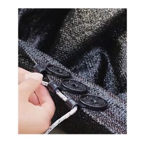 Bộ 10 Kẹp Cố Định Tấm Lưới Bạt Che Nắng Màu Đen Tiện Dụng - ALLIN