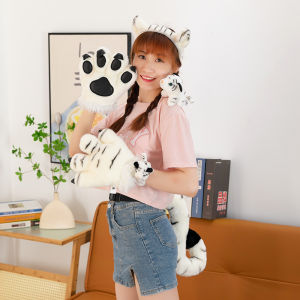 GUAIBUDIAN | Tiger Tail Cosplay Prop Plush Toy