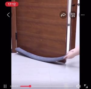Door seam Door bottom sealing strip air shield waterproof and insect proof wooden door sound insulation strip bedroom door gap air shield