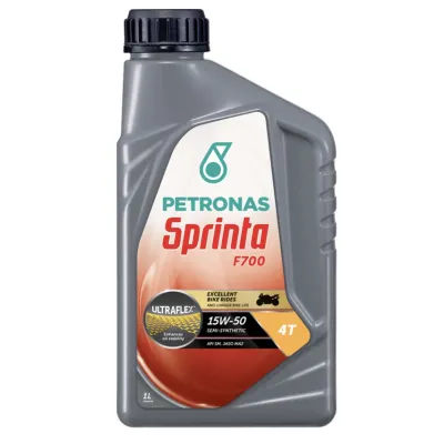 100% ORIGINAL PETRONAS SPRINTA F700 SEMI SYNTHETIC 15W-50 1LITRE