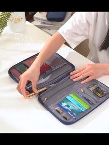 Passport Cover Holder Document Organizer Travel Wallet Card Cover