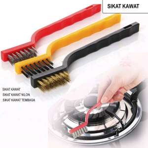 { HS }Sikat Kawat 3in1 Sikat Pembersih Noda 1 set 3pcs