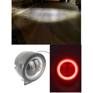 LAMPU TEMBAK 3 LENSA KOTAK BIRU KUALITAS SUPER TERANG daymaker 3lensa biru kotak waterproof universal