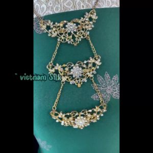 0.5m Vietnam Silk Kain Pasang Printed Premium Bidang 45