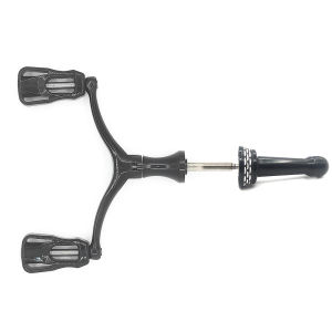 Folding Spinning Reel Dual-grip Handle Replacement Hollow Knob Fishing Wheel DIY Modified Fishing Tackle for Fishing