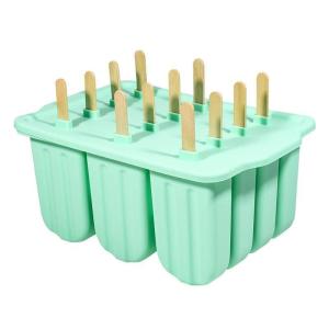 MUHUALAN | Food-Grade Silicone Mold For Ice Cream Popsicles Ice Cubes