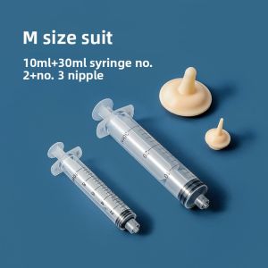 Pet Feeder Baby Cat Milk Bottle Needle Tube Feeding Tool Non Miracle Nipple for Cats And Dogs Specialized Pet Supplies