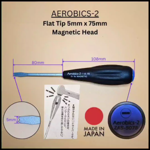 Ready stock in SG. AEROBICS Screwdriver 5mm 6mm & 8mm. A Screwdriver to remove DAMAGED SCREW