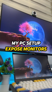 EXPOSE Gaming Monitor for PC 27 inch Monitor 144HZ Monitors Monitor for laptop extension 24 inch Monitor 165HZ