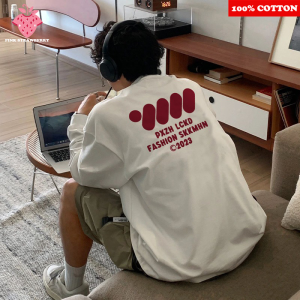 American Casual White T-shirt Mens Autumn 2025 New 100% Cotton Oversize Long sleeved Sports Gym T-shirt Y2k Tops Men clothing