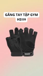 Găng tay tập gym yoga nam nữ hở lưng có đệm lòng bàn tay chống trượt AOLIKES HS119 Bao Tay