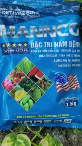 [Freeship Max] Thuốc trừ vàng lá chín sớm lúa thán thư sương mai sơ đen mít FORTHANE 80WP (hoạt chất mancozeb ) bột vàng gói 1kg_VTNN TRUNG THIEN THINH