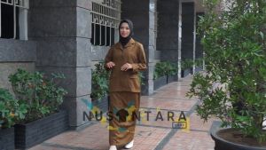 Seragam PNS Wanita Seragam Pemda Wanita Seragam Guru Wanita Model Saku Bawah
