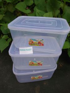 3pcs kotak toples serbaguna 1800ml/wadah makanan serbaguna