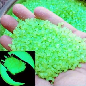 1000Pcs 3-5mm Glowing Sanded in Dark Pebbles Home Yard Outdoor Path Lawn Decoration Fish Tank Aquarium Decoration