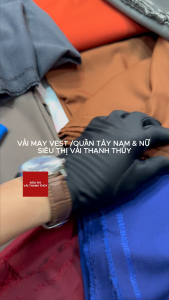 VẢI MAY VEST - COMPLE - QUẦN TÂY NAM - CÓ CHẤT THUN CO GIẢN NHẸ