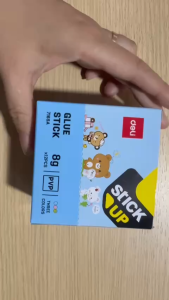 HỘP 12 CHAI _ HỒ KHÔ 8G DELI _ 3 MÀU SIÊU CUTE MÃ 7165A