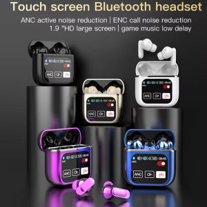 SE60 TWS Earbuds with ANC ENC Dual Noise Cancellation LED Display Touch Control Bluetooth Wireless Earphones