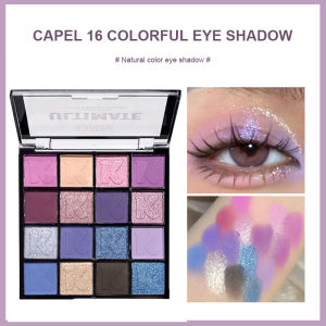 Eyeshadow Palette 16 Warna Pigmented Eye Shadow Matte Shimmer Tahan Lama-🌹Tamia