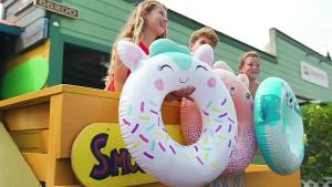 INTEX  Cute Animal  Llama and Kitten Inflatable Swim Rings