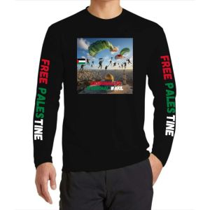 KAOS FREE PALESTINA KAOS SAVE PALESTINA SAVE AL AQSA SAVE JALUR GAZA PAKAIAN PRIA