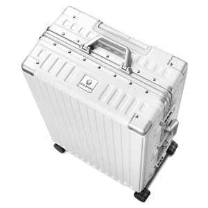 ROAMING | Aluminum Frame Rotatable Wheel Seatable Travel Luggage 22 inches