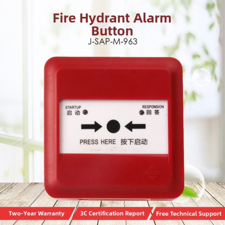MUHUASHA | Fire Alarm Manual Fire Button Smoke Detector | Lazada PH