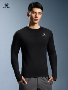 Kelme | Thermal Tight Mens Sport Shirt with Thumbholes for Football Training