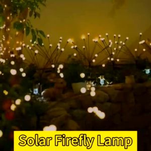 10 LED ไฟหิ่งห้อย ไฟตกแต่งโซล่าเซลล์ สวน กะพริบ ประดับ ตกแต่งไฟสนาม สินค้า