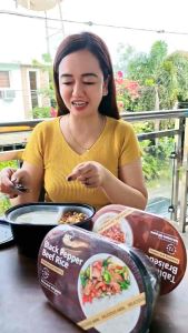HOT MEALS/Cook Anywhere Meal Pack BRAISED BEEF WITH RICE Mfg Date on packagingShelf Life 12 mos