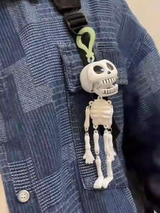 สร้อยคอกระดูกสัตว์ประหลาด ของเล่นส่งท้ายปีนักเรียน ของขวัญเล็กๆ น่ารักๆ สำหรับวันฮาโลวีน กระเป๋าสตางค์ เข็มขัด หัวเข็มขัด สไตล์อื่นๆ