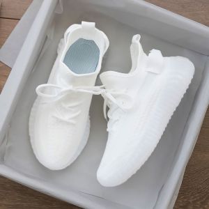 JIFANPAUL | Coconut Style Female Summer New Flyknit Breathable Lightweight Shoes