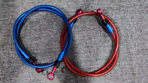 Selang Rem Depan Carbon Model TDR 95CM Universal Semua Motor Genio Mio Vixion Rxk Jupiter Vario DLL