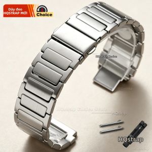 Dây Đeo Đồng Hồ Gấp Gọn 18/20/22mm Dây Đeo Cổ Tay Bằng Thép Không Gỉ Phổ Thông Dành Cho Huawei GT6/5pro Casio Vòng Đeo Tay Phát Hành Nhanh