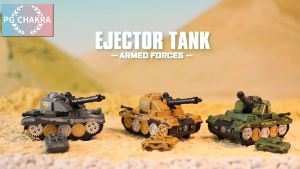 Tank toys 2 in 1 รถถัง 360 องศา หมุนได้ สำหรับเล่นเด็ก สุดยาว 25 กรัม