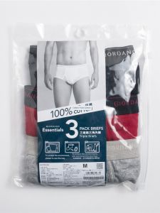 Giordano | Cotton Mens Underwear Wide Elastic Waist Triangle 3 Pcs