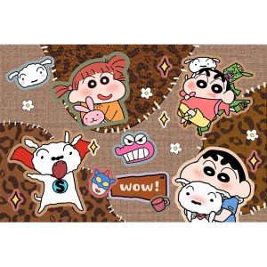 YUNHAOBUYI | Cartoon Scraper Mat Dirt-Resistant Entry Door Mat