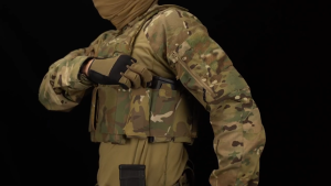 Oiking Tactical LV-119 Vest with Side Panel Quick-Draw Triple Mag Pouch Back Extendable Zipper Durable Cordura Fabric for Outdoor Wargame Hunting Protection