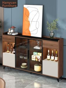 HANYUAN | Luxury Slim Ceramic Plate Kitchen Cabinet Thin