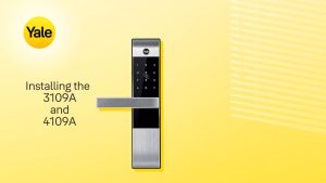 Yale YDM4109A Mortise Smart Door Lock -  Fingerprint/ PIN Code/ Bluetooth/ Yale Home App/ 2 Years Warranty/ Include Installation