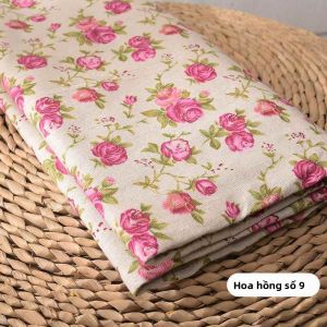FEIZHUXIANSEN | Vải Linen Cotton Sọc Giá Giảm