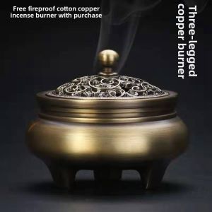 Buddhist Incense Burner Brass Decorative Display